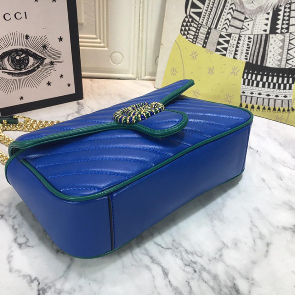 GG Marmont small matelasse shoulder bag - 图片 6