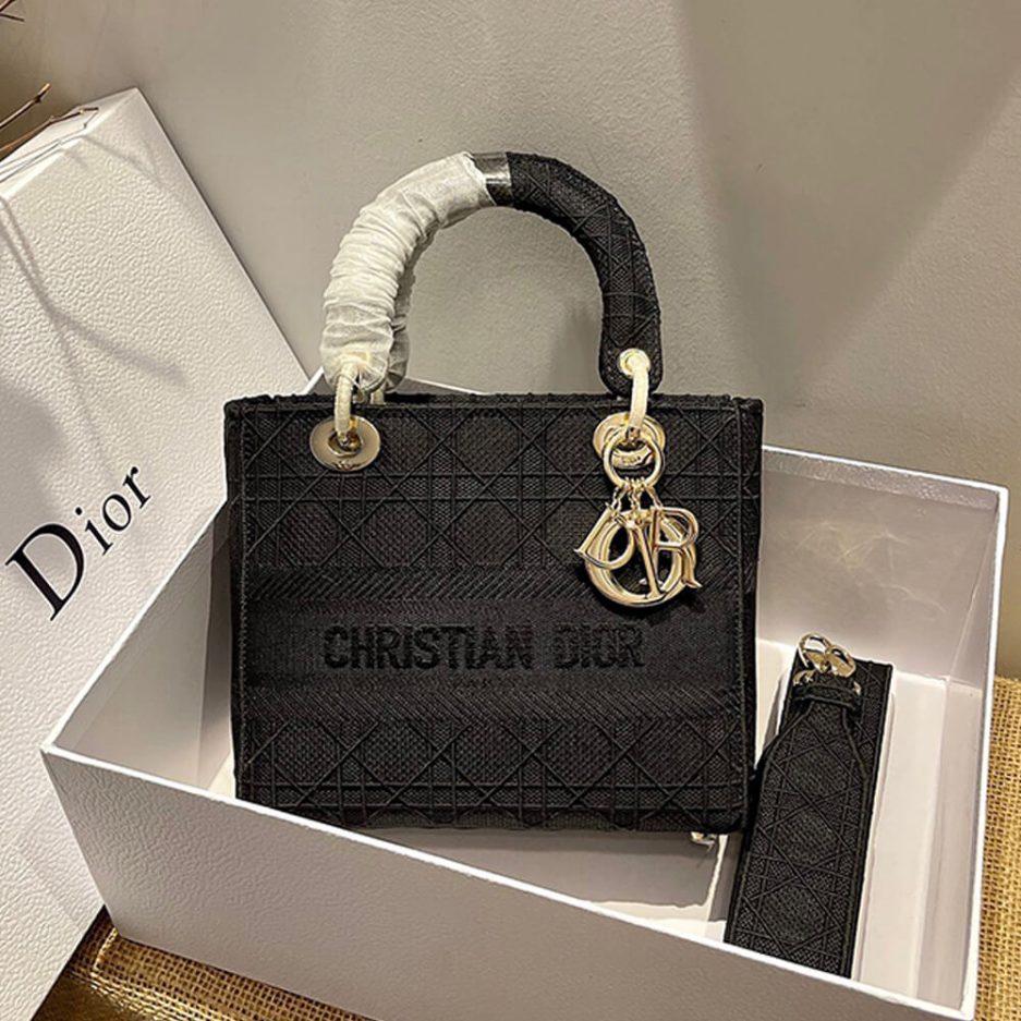 DIOR MEDIUM LADY D-LITE BAG - 图片 6