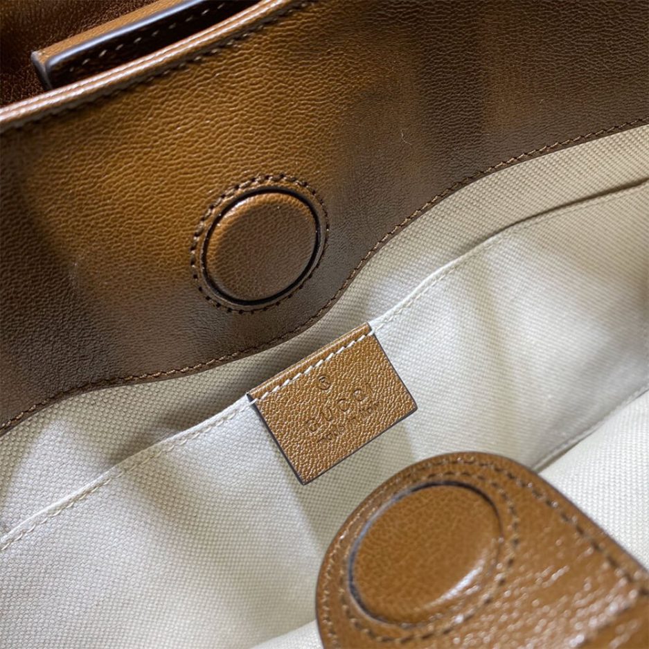 Gucci Horsebit 1955 medium tote bag - 图片 6