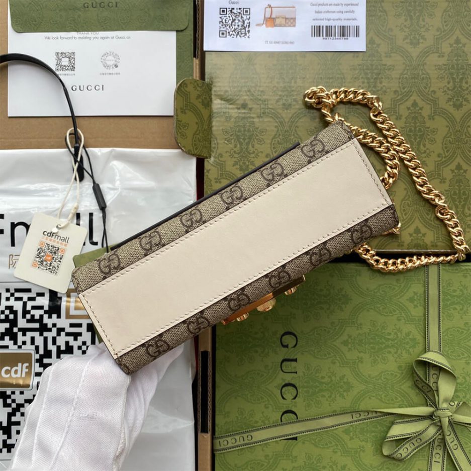 Padlock small GG shoulder bag - 图片 6