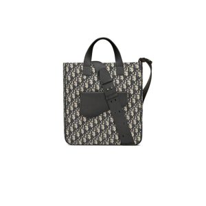 SADDLE TOTE BAG WITH SHOULDER STRAP