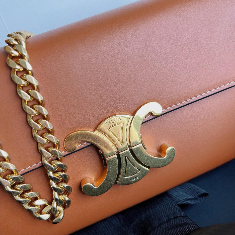 CELINE CHAIN SHOULDER BAG CLAUDE - 图片 6