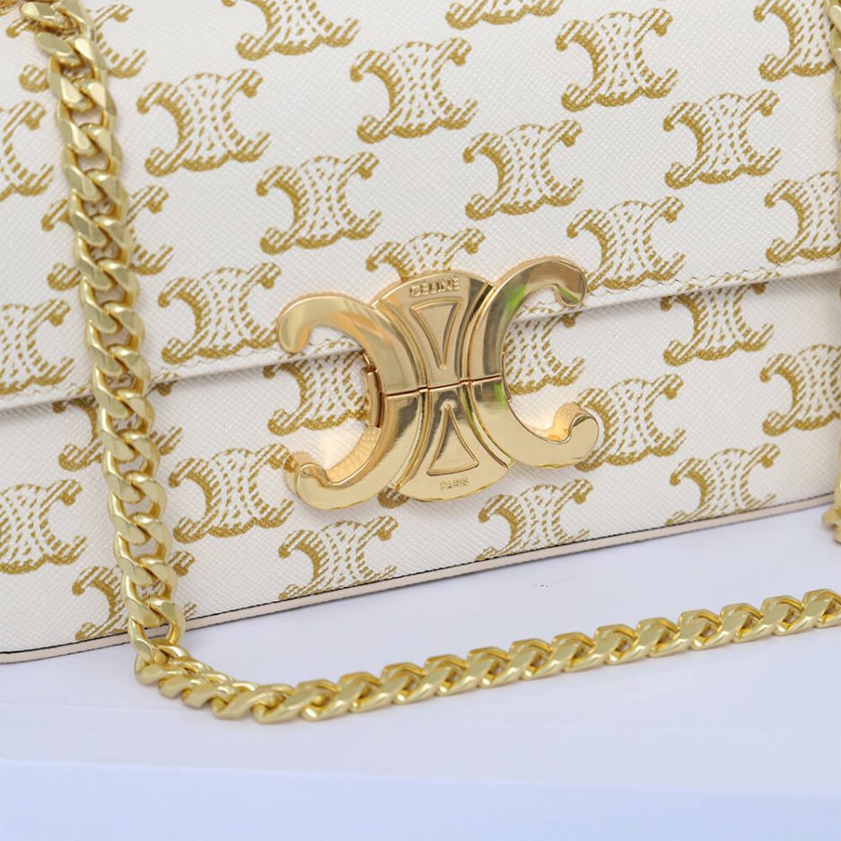 CELINE CHAIN SHOULDER BAG CLAUDE - 图片 6