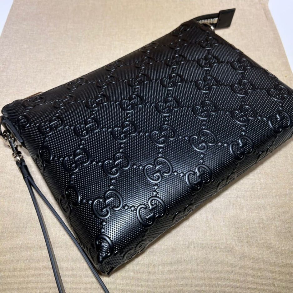 GG embossed medium messenger bag - 图片 6