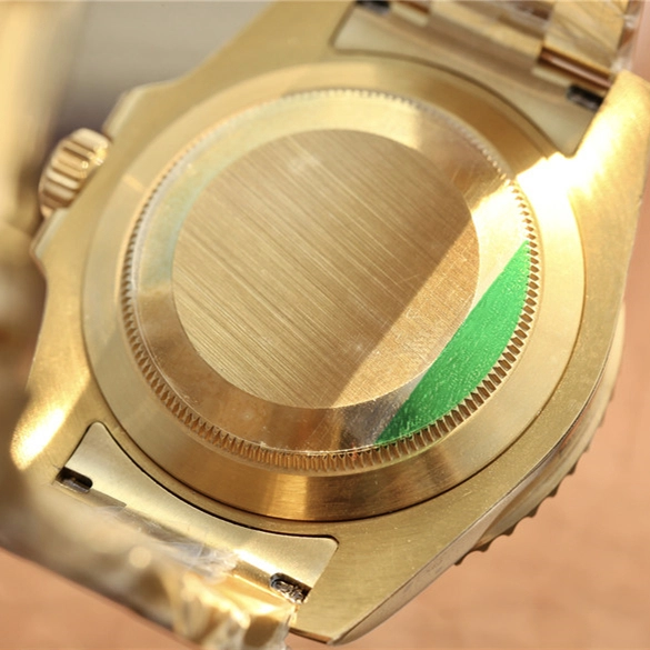 SUBMARINER GOLDEN BLUE / RED DIAMOND BLACK DIAL 40MM - 图片 4