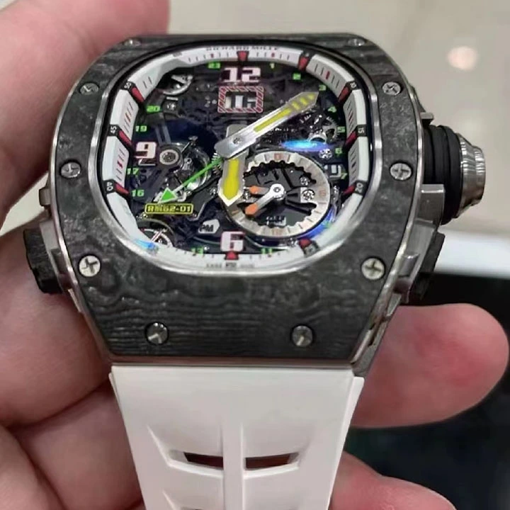 Richard mille RM 62-01 Manual Winding Tourbillon vibrating alarm ACJ - 图片 6