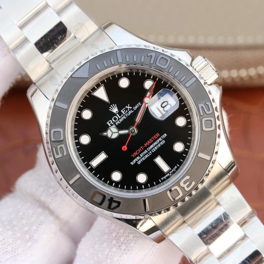 YACHT MASTER 1 ( BLACK & BLUE DIAL ) STAINLESS STEEL 40MM M116622 - 图片 7