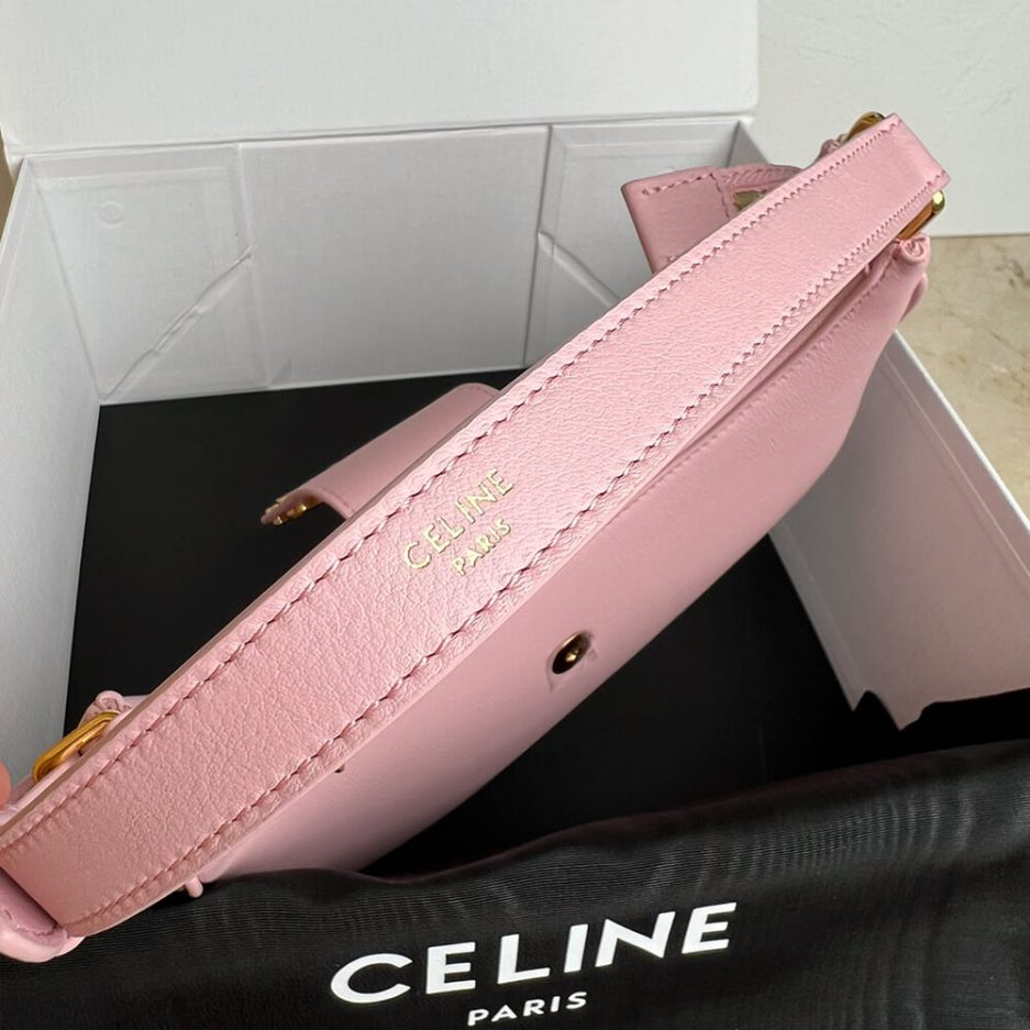 CELINE MEDIUM AVA TRIOMPHE BAG in Smooth Calfskin(HIGH-END GRADE) - 图片 7