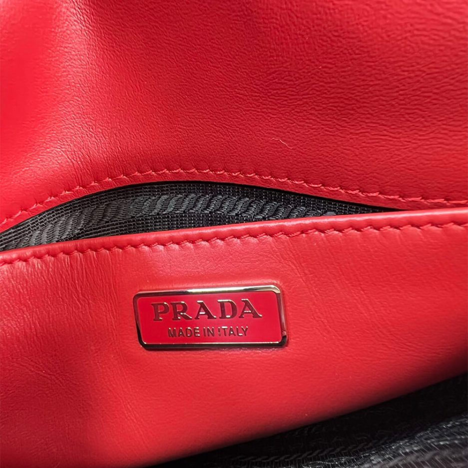 Small Prada Cleo brushed leather shoulder bag with flap - 图片 7