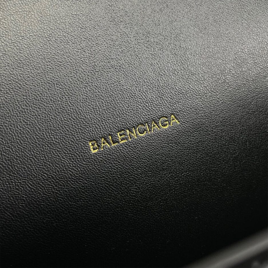 Balenciaga WOMEN’S HOURGLASS XS HANDBAG CROCODILE EMBOSSED - 图片 7