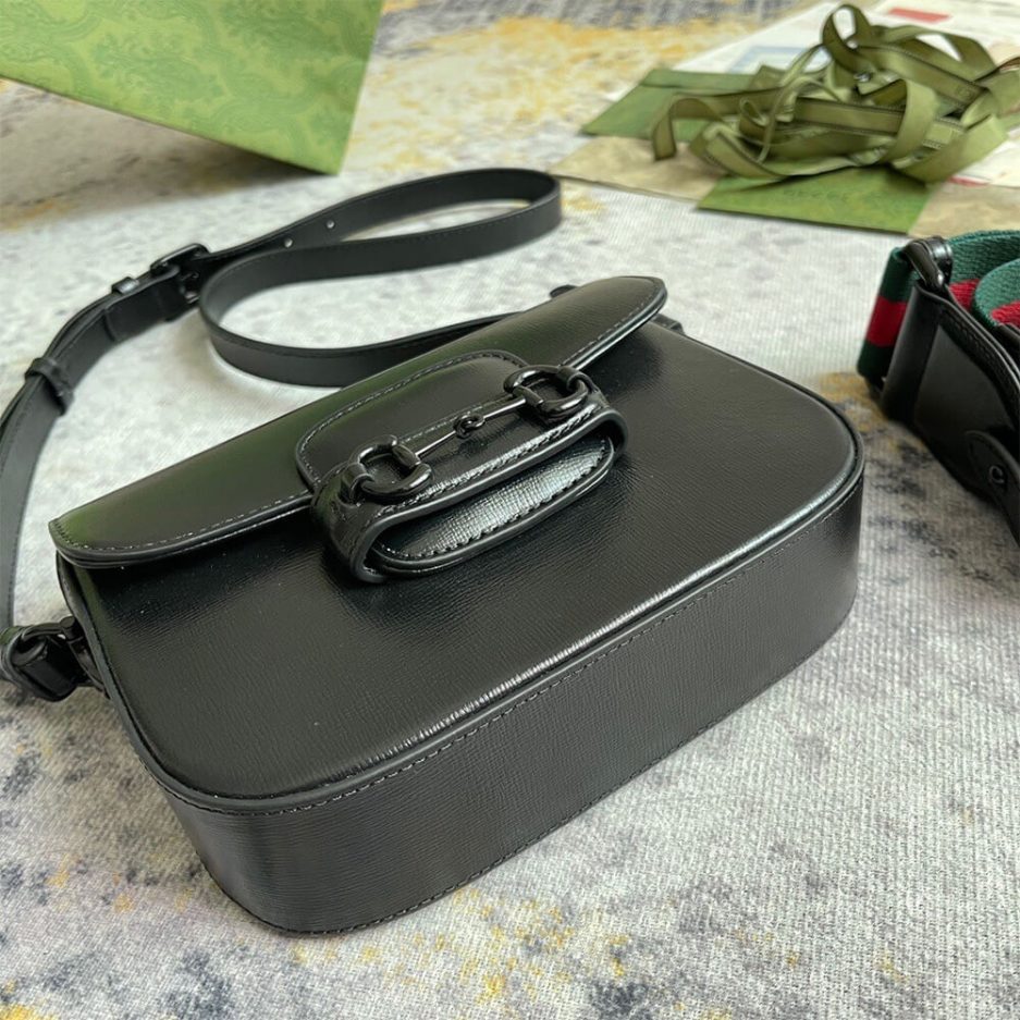 Gucci 1955 Horsebit mini bag - 图片 7