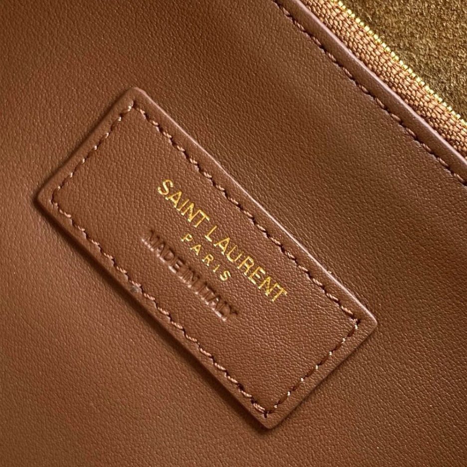 YSL LE 5 À 7 supple SUEDE LARGE - 图片 7