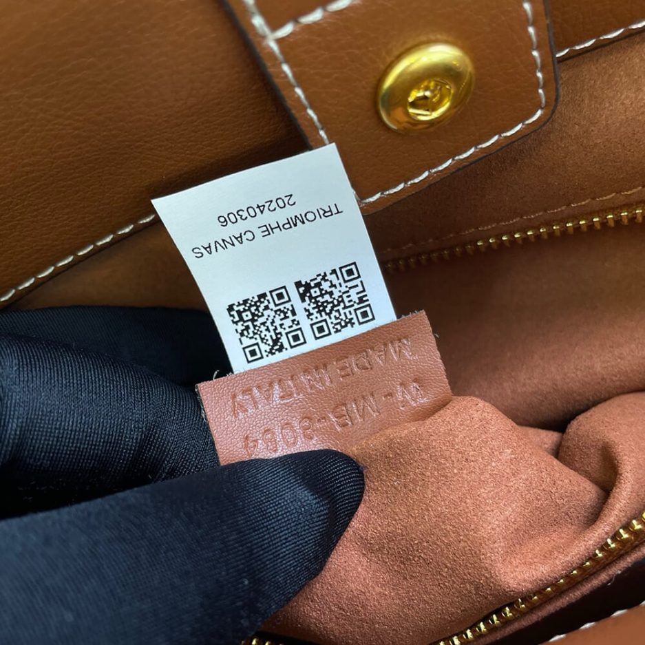 CELINE MEDIUM CABAS ANAIS CUIR TRIOMPHE IN GRAINED CALFSKIN - 图片 7