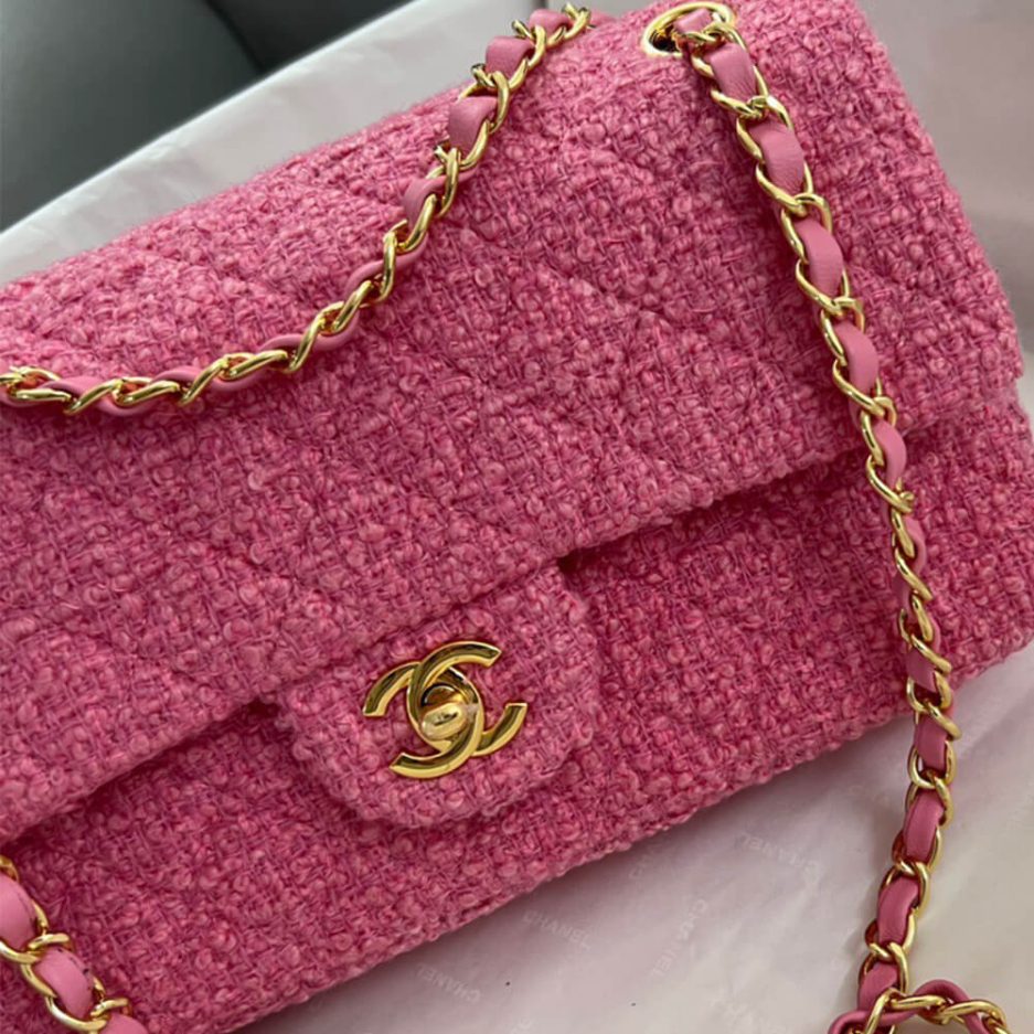 Chanel Tweed Medium Classic Flap Bag - 图片 7