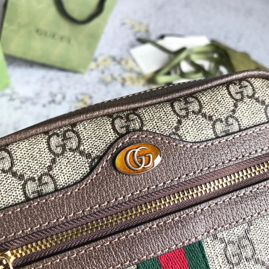 Ophidia GG Supreme mini bag - 图片 7