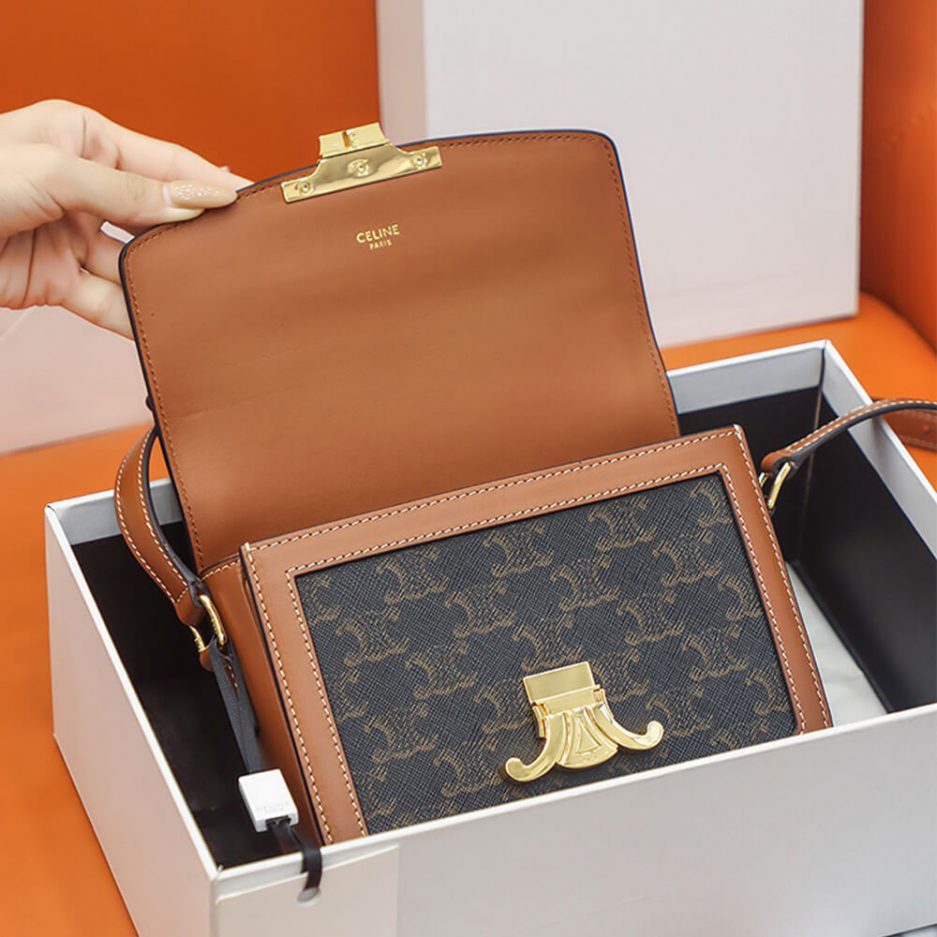 CELINE TEEN TRIOMPHE BAG - 图片 7