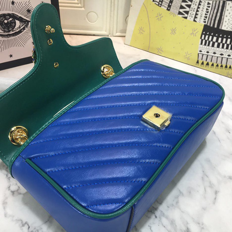 GG Marmont small matelasse shoulder bag - 图片 7