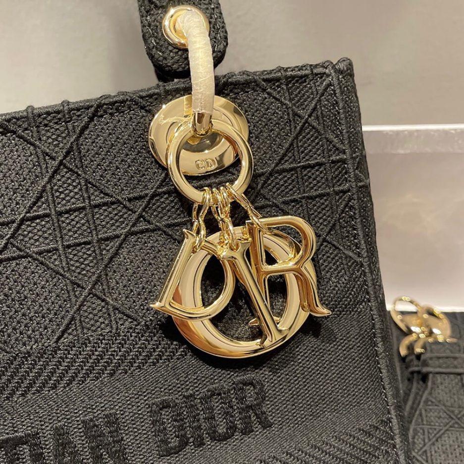 DIOR MEDIUM LADY D-LITE BAG - 图片 7
