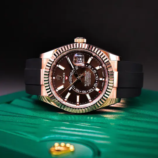 Rolex Sky-Dweller Oyster 42 mm Everose gold 326235-0005 New - 图片 5