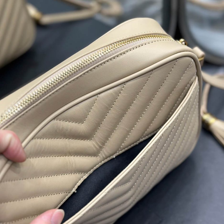 LOU CAMERA BAG IN QUILTED LEATHER - 图片 8