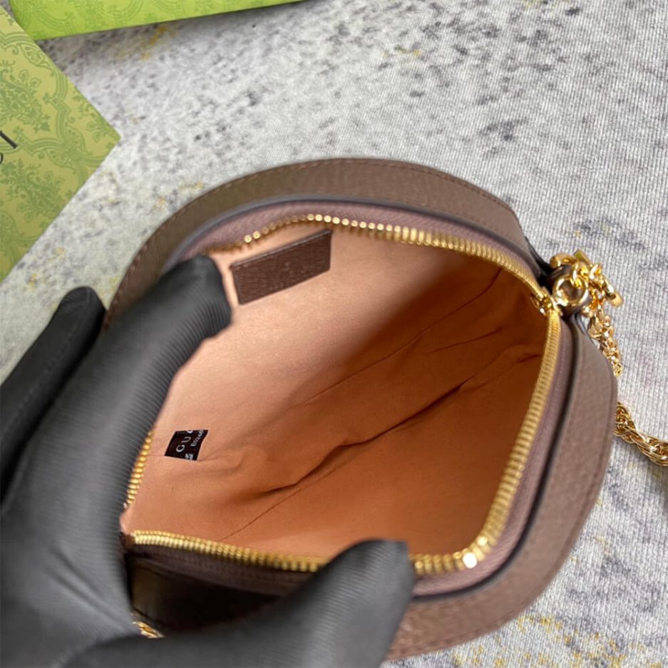 Ophidia GG mini round shoulder bag - 图片 8