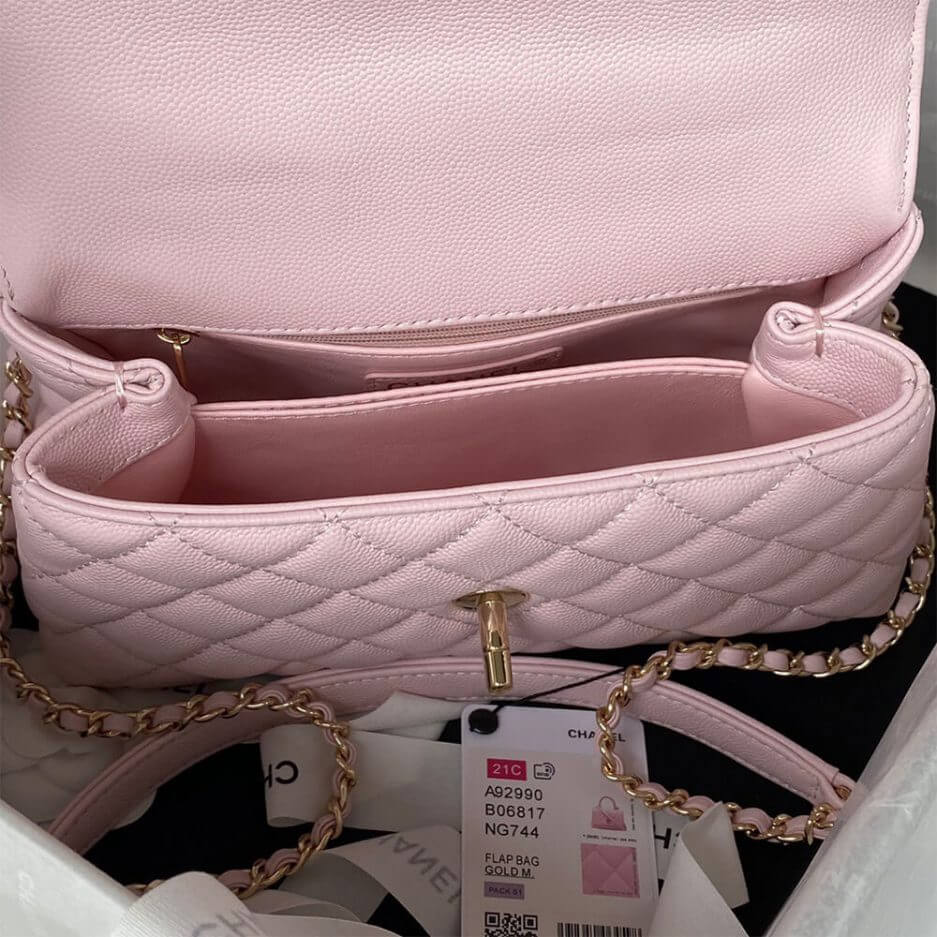 CHANEL Coco Handle Bag Small - 图片 8