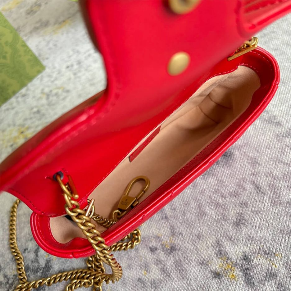 GG Marmont matelasse leather super mini bag - 图片 8