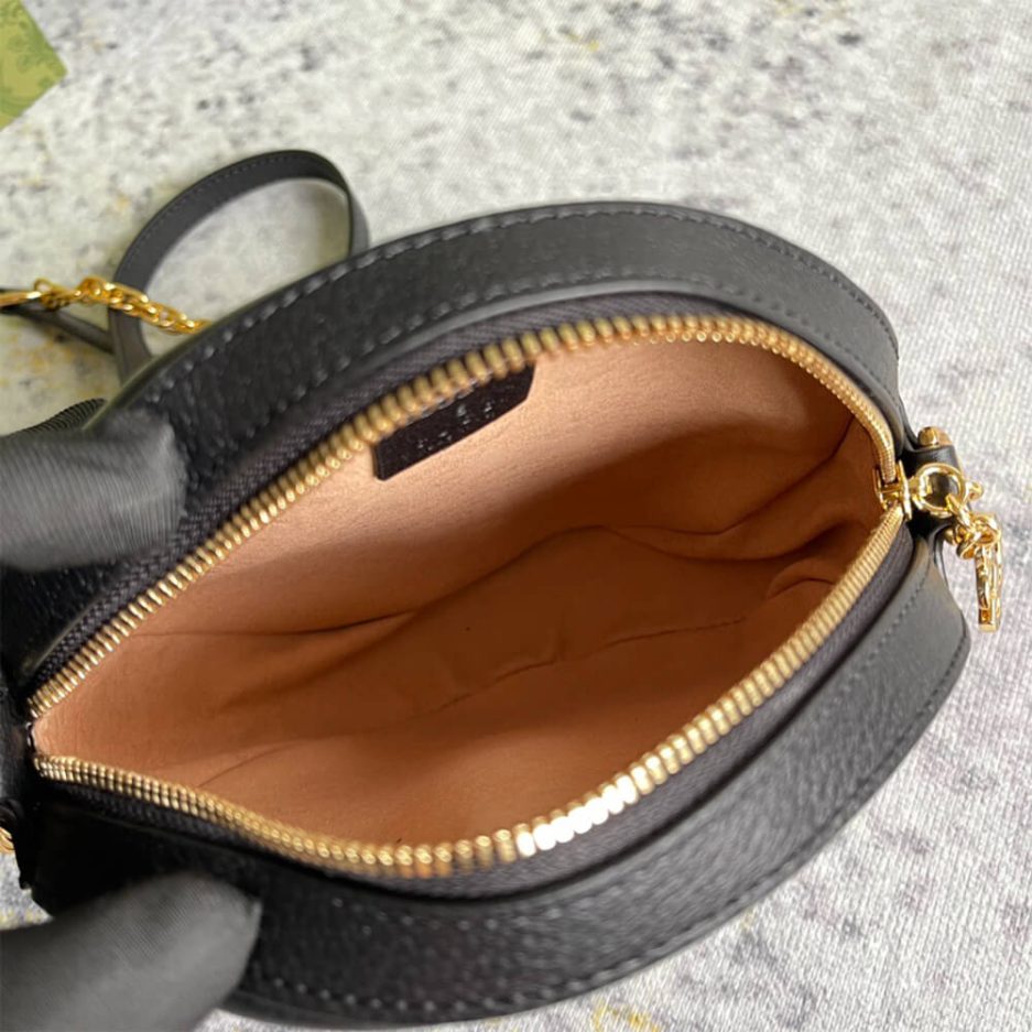 Ophidia GG mini round shoulder bag - 图片 8
