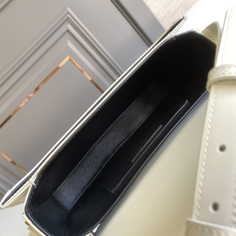 SOLFERINO MEDIUM SATCHEL IN BOX SAINT LAURENT LEATHER - 图片 8