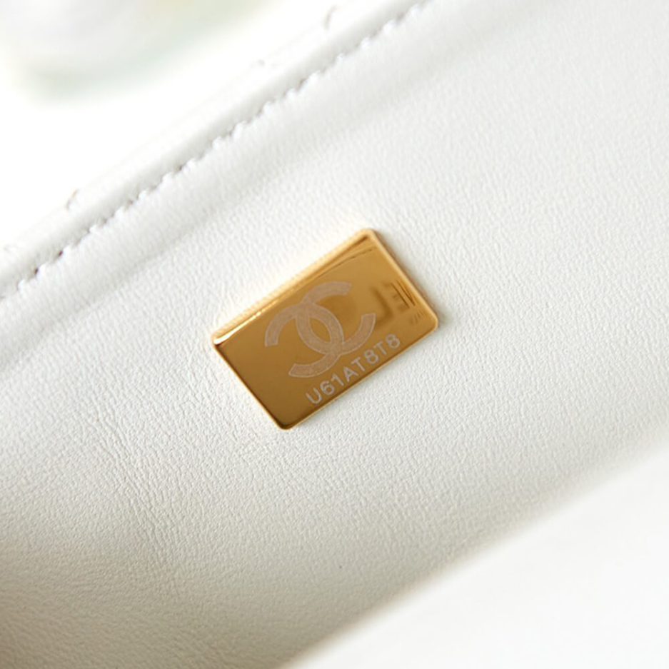 CHANEL Mini Flap With Top Handle - 图片 8