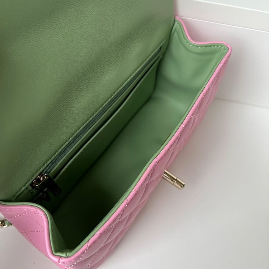 CHANEL Mini Classic Handbag With Top Handle - 图片 8