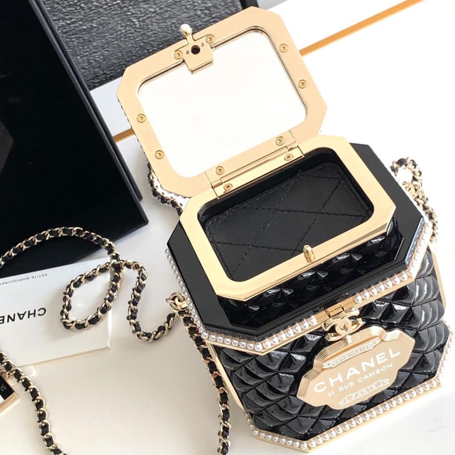 CHANEL TEA BOX MINAUDIERE(HIGH-END GRADE) - 图片 8