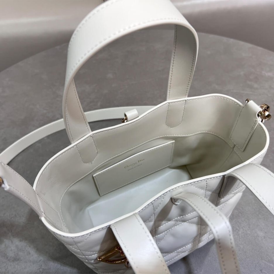 Small Dior Toujours Vertical Tote Bag - 图片 8