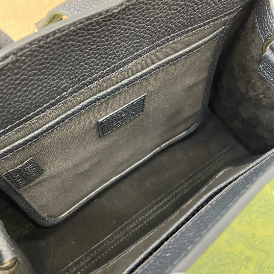 GUCCI SMALL TOTE BAG WITH HOOK CLOSURE - 图片 8