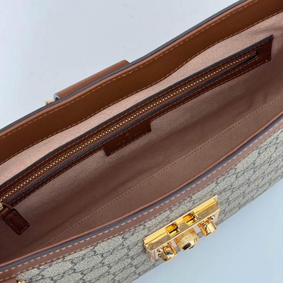 GUCCI PADLOCK GG MEDIUM SHOULDER BAG - 图片 8