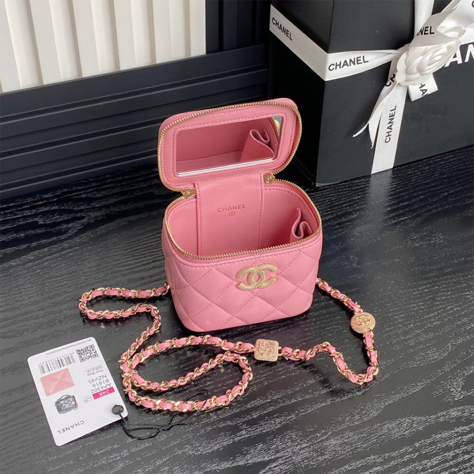 CHANEL Small Vanity with Chain(HIGH-END GRADE) - 图片 8