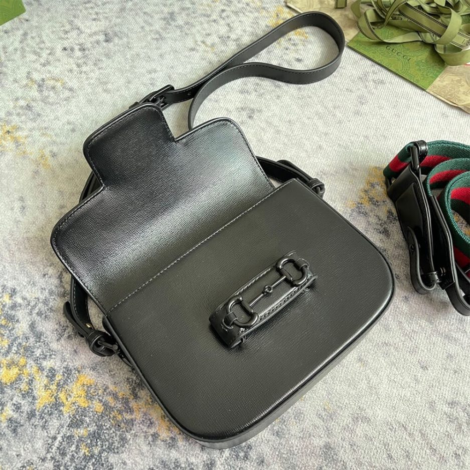Gucci 1955 Horsebit mini bag - 图片 8