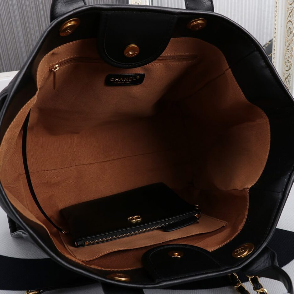 CHANEL LARGE DEAUVILLE TOTE - 图片 8