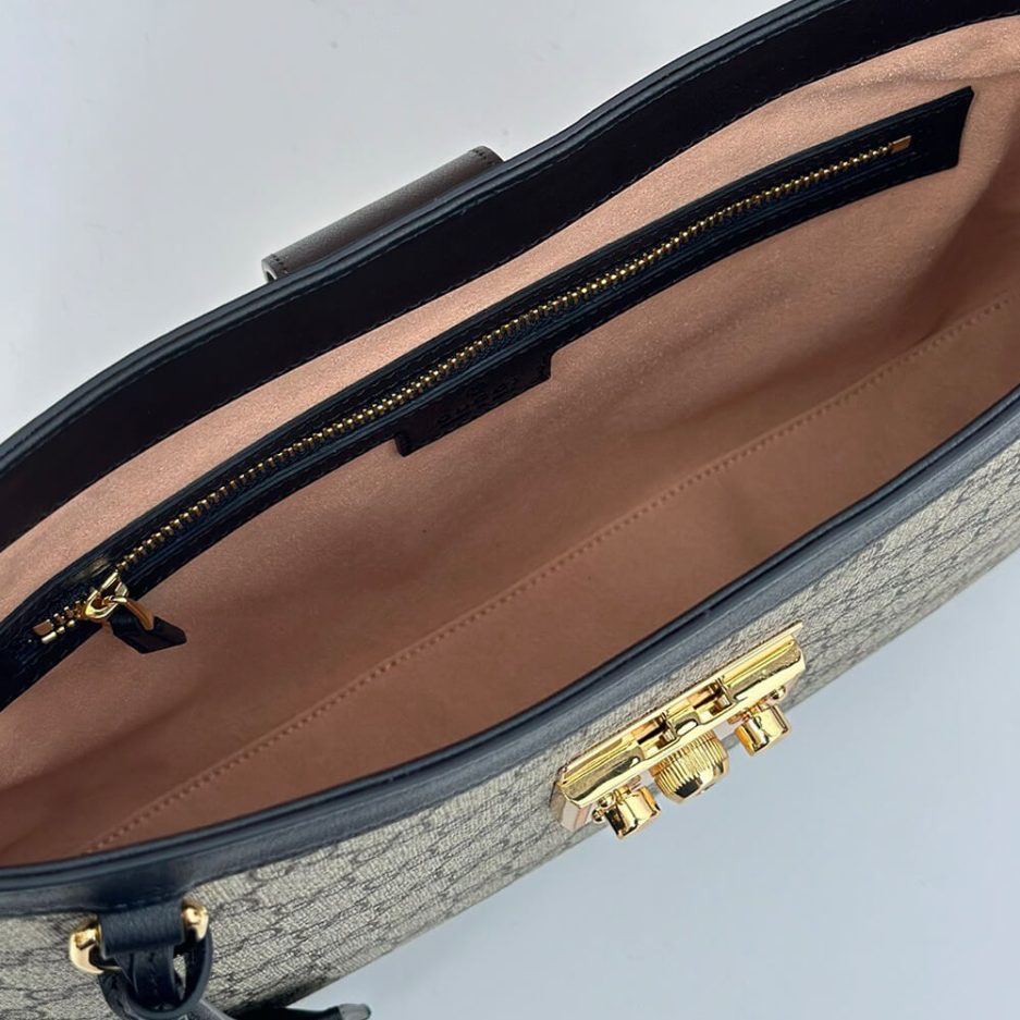 GUCCI PADLOCK GG MEDIUM SHOULDER BAG - 图片 8