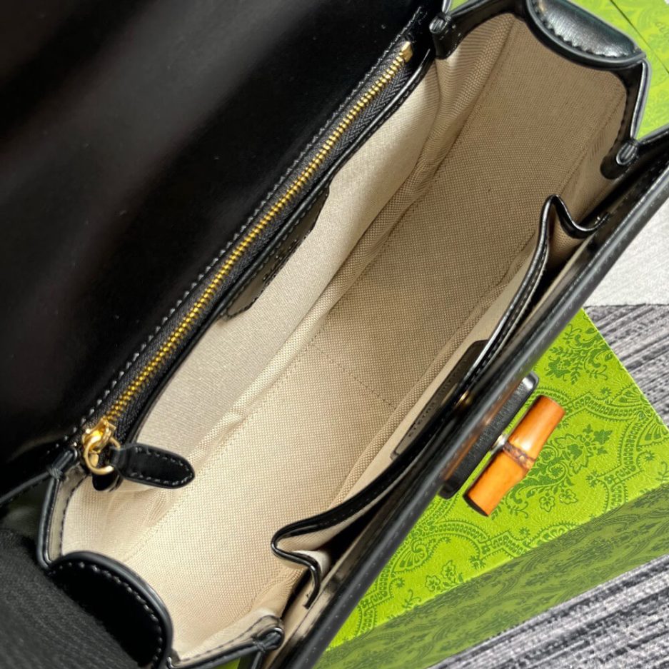 GUCCI BAMBOO 1947 MEDIUM TOP HANDLE BAG - 图片 8