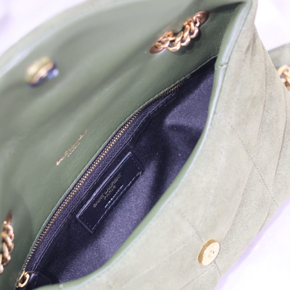 YSL Toy Puffer in suede - 图片 8