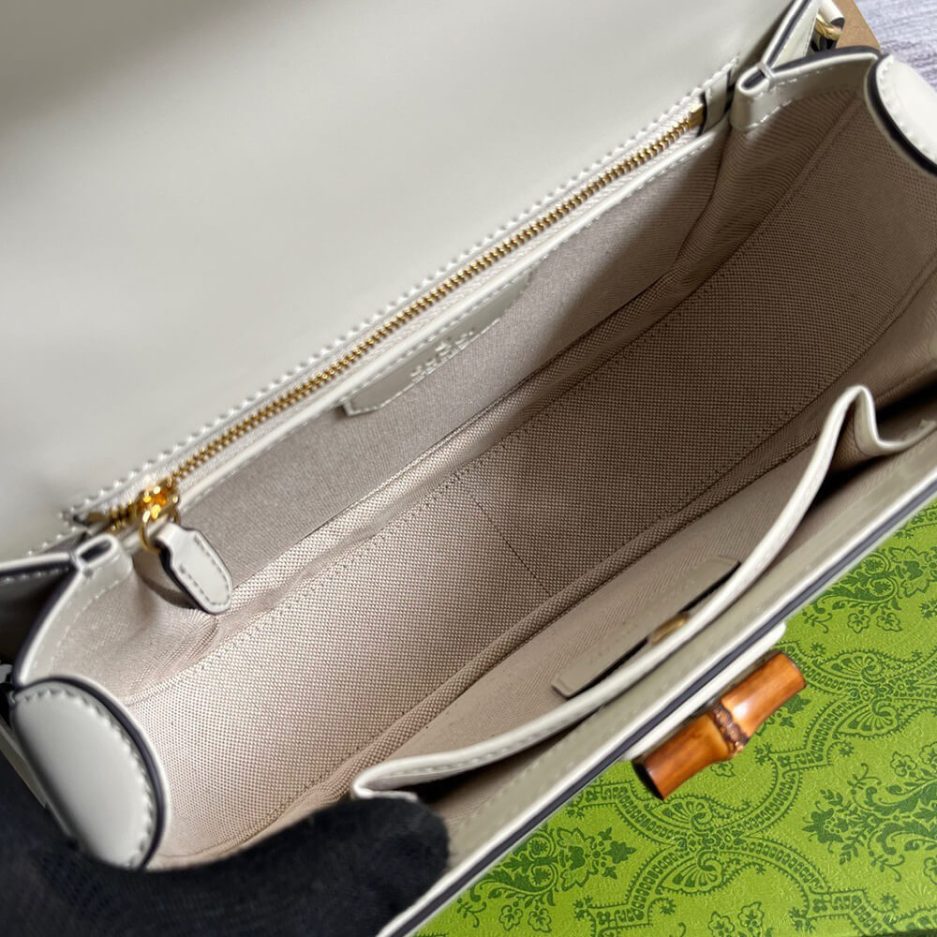 GUCCI BAMBOO 1947 MEDIUM TOP HANDLE BAG - 图片 8