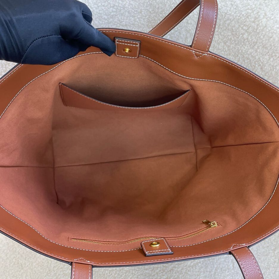 CELINE MEDIUM CABAS ANAIS CUIR TRIOMPHE IN GRAINED CALFSKIN - 图片 8