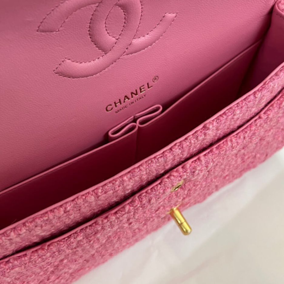 Chanel Tweed Medium Classic Flap Bag - 图片 8