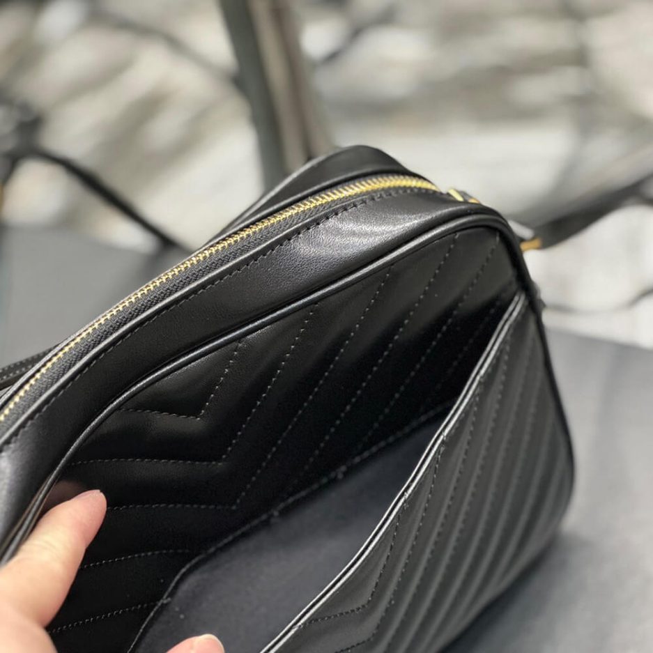 LOU CAMERA BAG IN QUILTED LEATHER - 图片 8