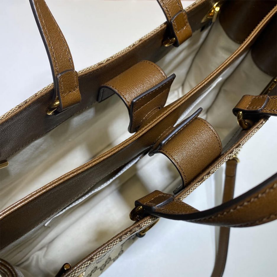 Gucci Horsebit 1955 medium tote bag - 图片 8