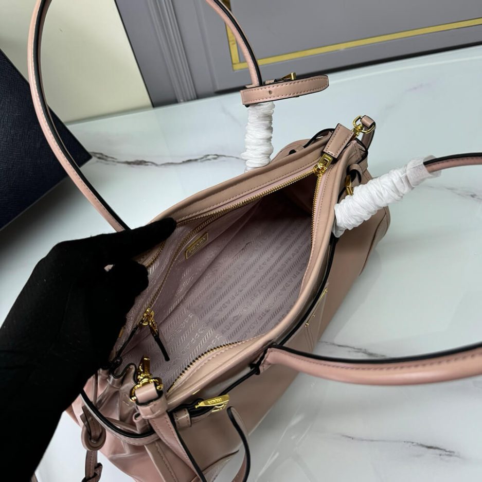 Prada Medium leather handbag(high-end grade) - 图片 8