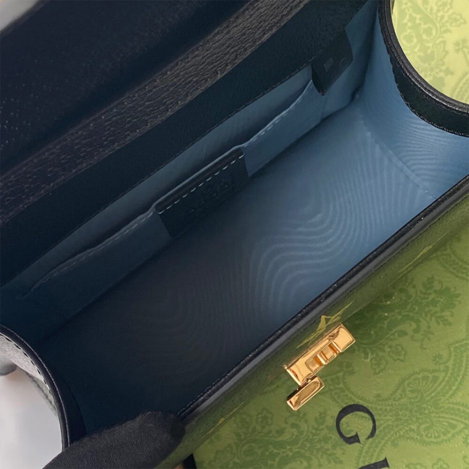 GG Sylvie Bee Star mini leather bag - 图片 8