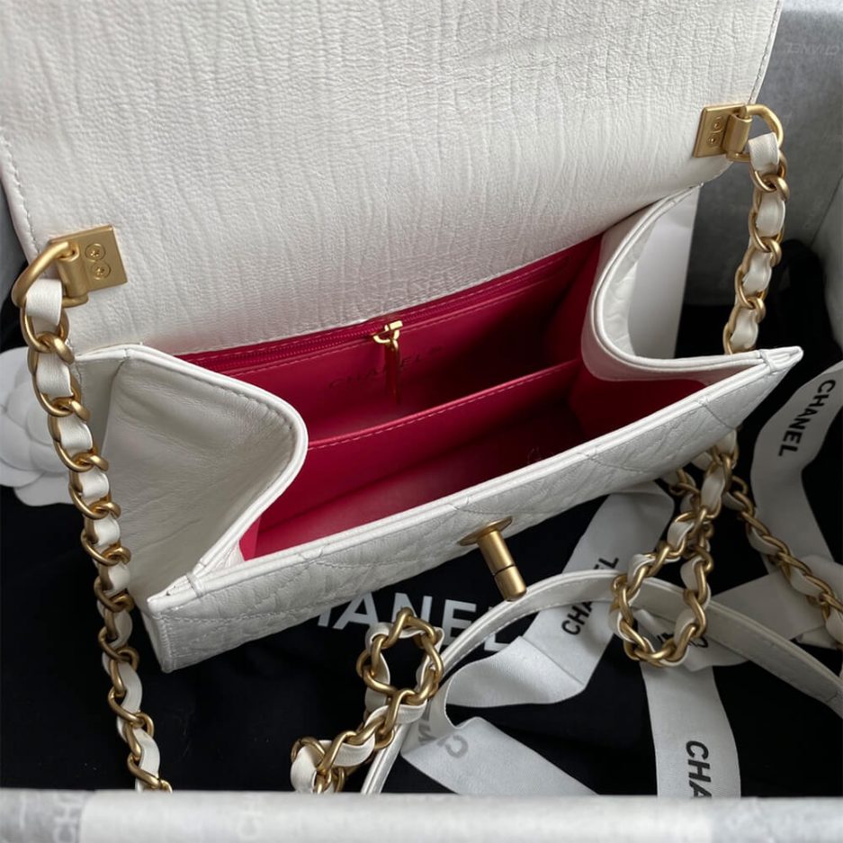 CHANEL Mini Flap Bag with Top Handle - 图片 8