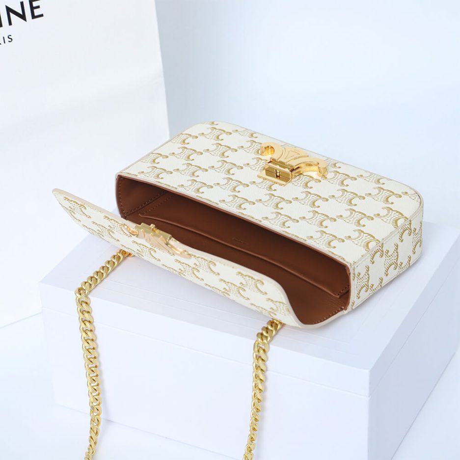 CELINE CHAIN SHOULDER BAG CLAUDE - 图片 8